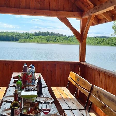 Tatarak Domki Na Mazurach - Apartament Z Duzym Tarasem Nad Jeziorem Walpusz Stare Kiejkuty 외부 사진
